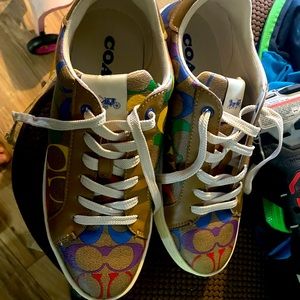 Rainbow shoes